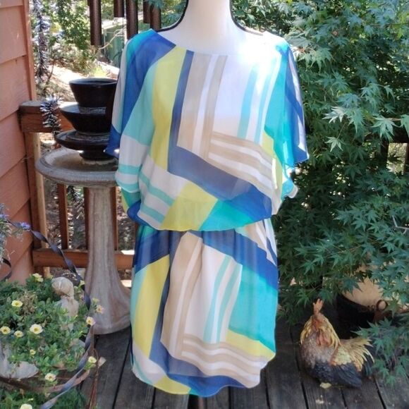 S.L.Fashions Sheer Dress - Picture 14 of 15